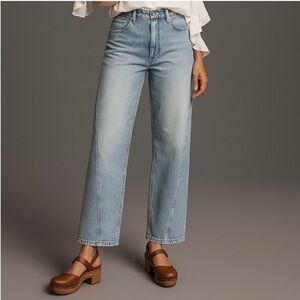 Anthropologie Pistola Bobbie Bowed Jean in Magnolia